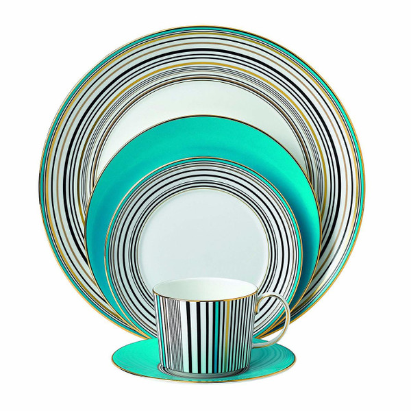 Wedgwood Vibrance Turquoise 5PPS New in Box