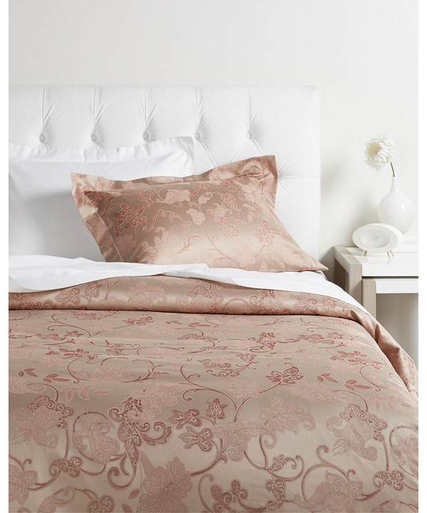 Sferra Bellanca King Duvet Cover Set Nougat New 