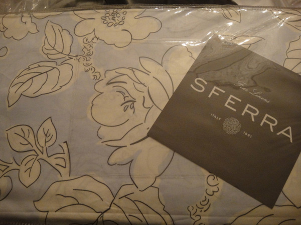 Sferra 1458 Spring Rose Full Queen Duvet Cover Set New 