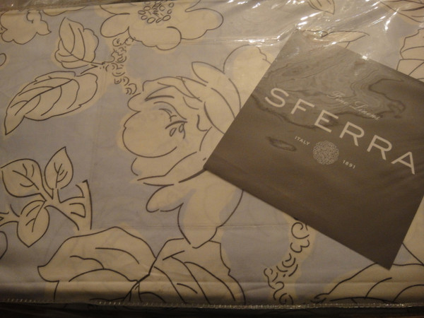 Sferra 1458 Spring Rose Full Queen Duvet Cover Set New 