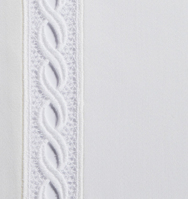 Sferra Millesimo Ivory Bedskirt or Window  Panel New