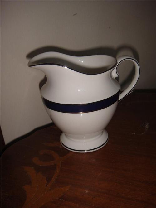 Lenox Federal Cobalt Platinum Creamer New 