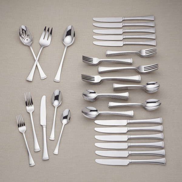 Lenox Brookfield 75 Piece Stainless Flatware Set