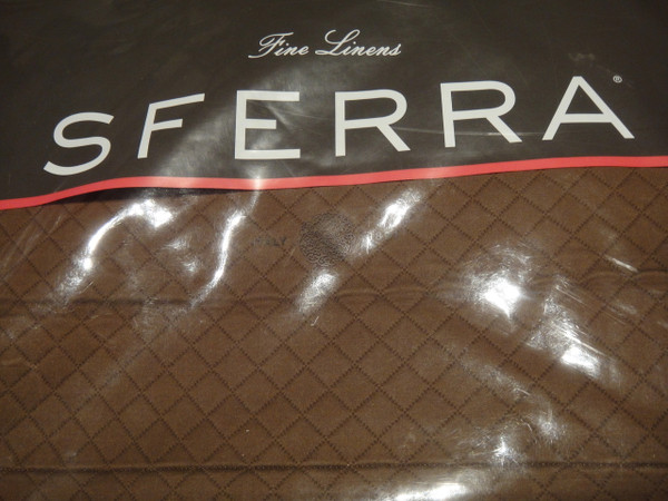 Bari King Cal-King Blanket Cover Chocolate 