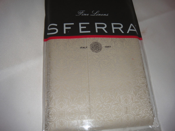 Sferra Ilaria 7361 Continental European Sham Ivory