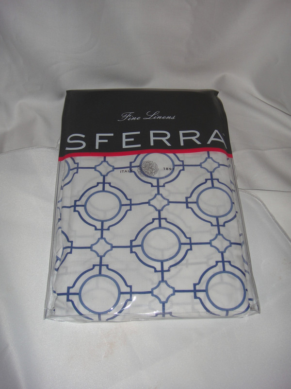 Sferra connery Cornflower Blue Boudoir Sham
