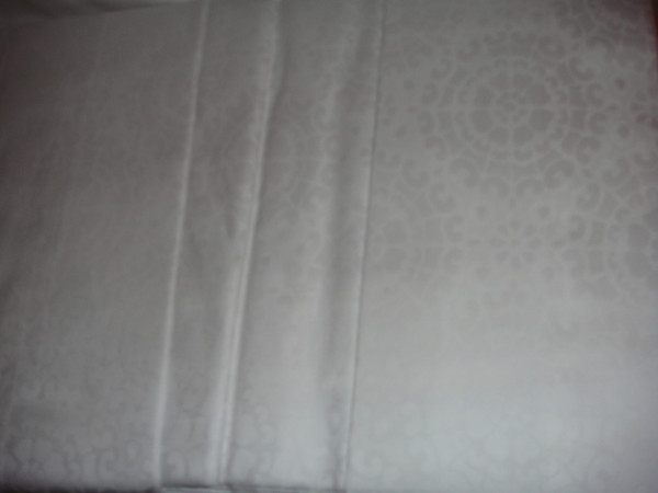 Frette Aix  Talia  FX5192 E2405 King Sheet Set  Bianco White 