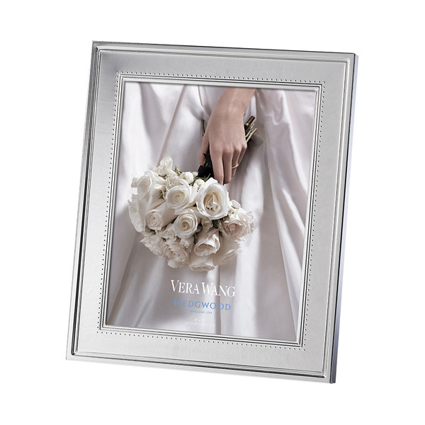 Vera Wang Grosgrain Photo Frame  8x10" by Wedgwood