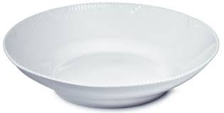 Royal Copenhagen White Elements Cereal Bowls Set of 2 New 