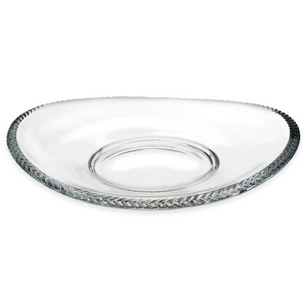 Nambe Crystal Braid 12-Inch Tray New