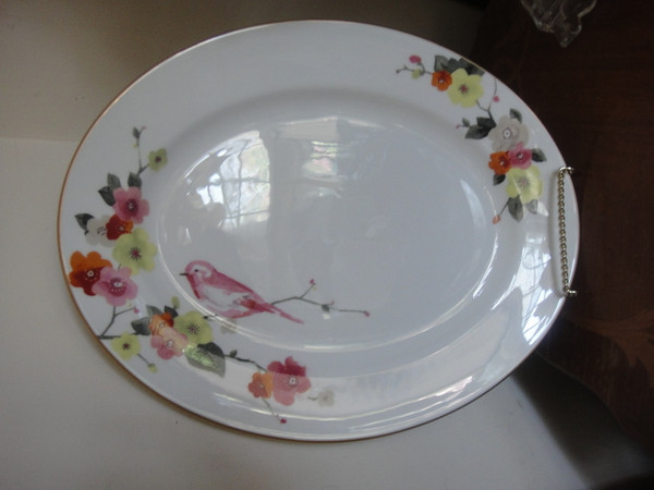 Lenox Kate Spade Waverly Pond 13 Inch Oval Platter New