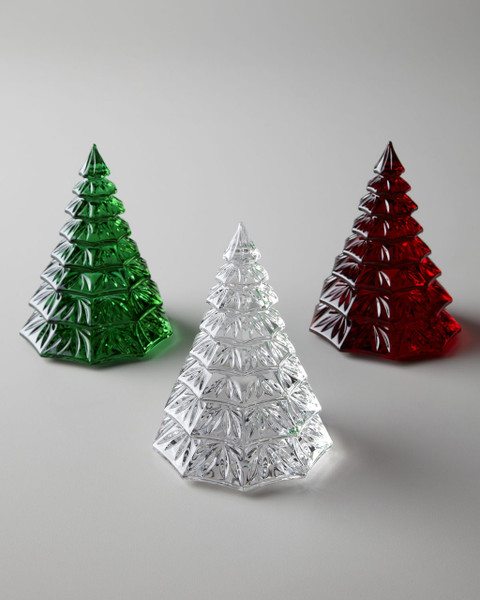 waterford red crystal tree sculpture