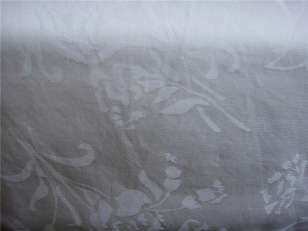 Ralph Lauren Delphine Floral Jacquard White Cal King Fitted Sheet  New 
