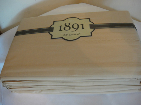 1891 Sferra Cal- King Sheet Set Signature Sateen-Flax 