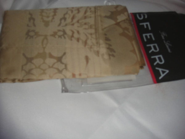 Sferra Parker 4065 Almond Continental Euro Sham New 