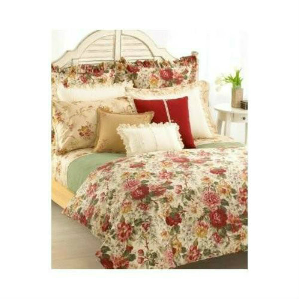 Ralph  Lauren Post Road Floral  8Pc  Queen  Duvet  Comforter Cover Set New