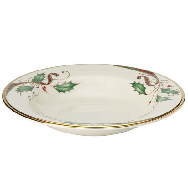 Lenox Holiday Nouveau Soup Pasta Bowl New 