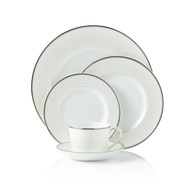 Waterford Monique Lhuillier Pointe D'Esprit 65 Piece Dinnerware