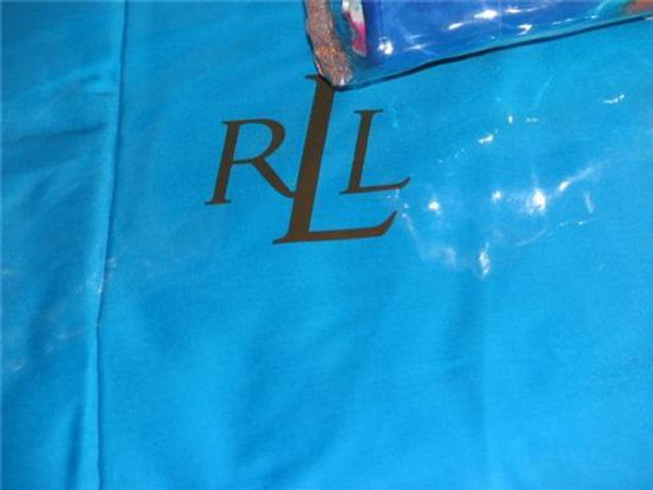 Ralph Lauren Isle Capri Turquoise King Bedskirt