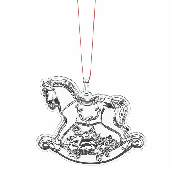 Reed And Barton Francis 1 Rocking Horse  Annual Ornament 19th Edition