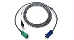 Iogear Kvm Cable - 4 Pin Usb Type A - Male - 15 Pin Hd D-sub (hd-15) - Male - 10 Feet - - 881317503206 Iogear Kvm Cable - 4 Pin Usb Type A - Male - 15 Pin Hd D-sub (hd-15) - Male - 10 Feet - - 881317503206