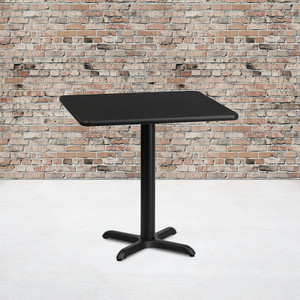 30sq Black Table-22x22 X-base - 889142006350 30sq Black Table-22x22 X-base - 889142006350