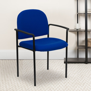 Navy Fabric Stack Chair - 812581010190 Navy Fabric Stack Chair - 812581010190