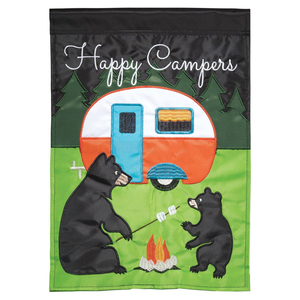 Camper Bears Applique Flag - 603799976046