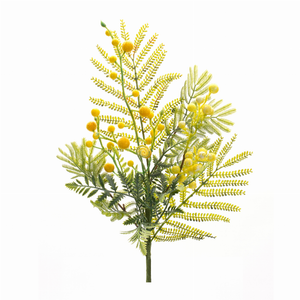 Mimosa Spray (Set of 6) 21.5"H Plastic - 746427855877 Mimosa Spray (Set of 6) 21.5"H Plastic - 746427855877