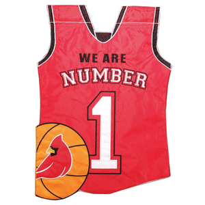 We Are Number Louisville Jersey #1 Applique Garden Flag - 603799031646 We Are Number Louisville Jersey #1 Applique Garden Flag - 603799031646