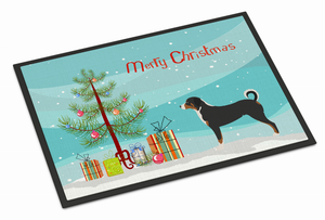 Merry Christmas Tree Dog Indoor or Outdoor Mat - 638508993861 Merry Christmas Tree Dog Indoor or Outdoor Mat - 638508993861