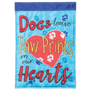 Flag Dog Leave Pawprints Polyester - 603799724739 Flag Dog Leave Pawprints Polyester - 603799724739