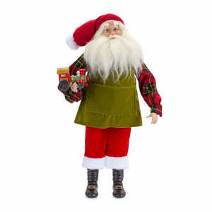 Santa 21.75"H Polyester/Resin - 746427845014 Santa 21.75"H Polyester/Resin - 746427845014