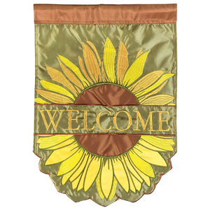 Welcome Sunflowers Flag Poly - 603799589208 Welcome Sunflowers Flag Poly - 603799589208