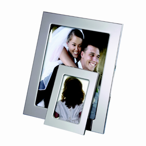 Silhouette Frame, Nickel Plated Holds 5" X 7" Photo - 047105231175 Silhouette Frame, Nickel Plated Holds 5" X 7" Photo - 047105231175