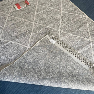 7x10 Feet Silver Gray Diamond Outdoor Area Rug - 655466707118 7x10 Feet Silver Gray Diamond Outdoor Area Rug - 655466707118