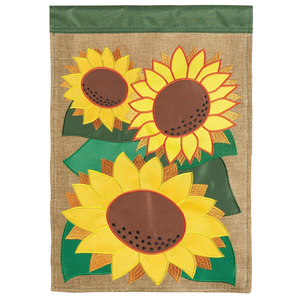 Sunflowers Burlap Garden Flag - 603799433716 Sunflowers Burlap Garden Flag - 603799433716