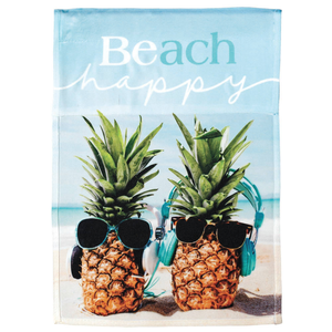 Beach Happy Pineapple With Cool Sunglasses - 603799935975 Beach Happy Pineapple With Cool Sunglasses - 603799935975