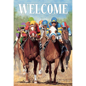 Garden Derby-Welcome Flag - 603799308984 Garden Derby-Welcome Flag - 603799308984