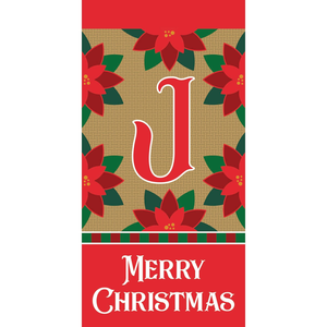 Merry Christmas Monogram Mini Flag - 603799837354 Merry Christmas Monogram Mini Flag - 603799837354