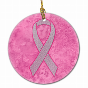 Cancer Awareness Ribbon Ornament - 615872856152 Cancer Awareness Ribbon Ornament - 615872856152