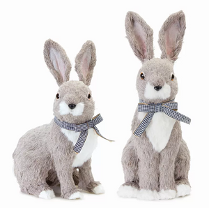 Rabbit (Set of 2) 14"H, 16"H Polyester/Foam - 746427787642 Rabbit (Set of 2) 14"H, 16"H Polyester/Foam - 746427787642