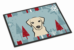 Winter Holiday Dog Art Indoor or Outdoor Mat - 638508112538 Winter Holiday Dog Art Indoor or Outdoor Mat - 638508112538