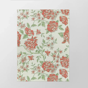 7x10 Feet Ivory Cream Floral Indoor Outdoor Area Rug - 655466500245 7x10 Feet Ivory Cream Floral Indoor Outdoor Area Rug - 655466500245