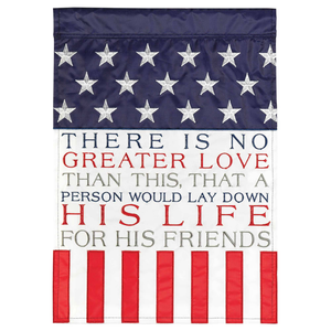Flag There Is No Greater Love - 603799624459 Flag There Is No Greater Love - 603799624459