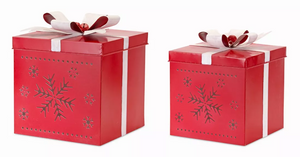 Present (Set of 2) 11.5"H, 13.5"H Iron - 746427811156 Present (Set of 2) 11.5"H, 13.5"H Iron - 746427811156