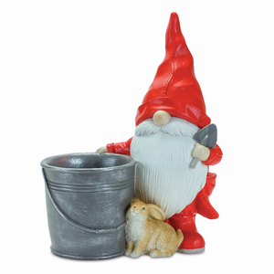 Gnome w/Pail and Bunny (Set of 2) 8.25"L x 11.25"H Resin - 746427857598 Gnome w/Pail and Bunny (Set of 2) 8.25"L x 11.25"H Resin - 746427857598