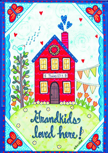 Flag Grandkids Loved Here - 603799784030 Flag Grandkids Loved Here - 603799784030