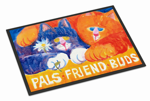 Cat Art Indoor or Outdoor Mat - 638508246240 Cat Art Indoor or Outdoor Mat - 638508246240