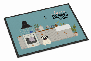 Dog Kitchen Scene Indoor or Outdoor Mat - 194030347010 Dog Kitchen Scene Indoor or Outdoor Mat - 194030347010